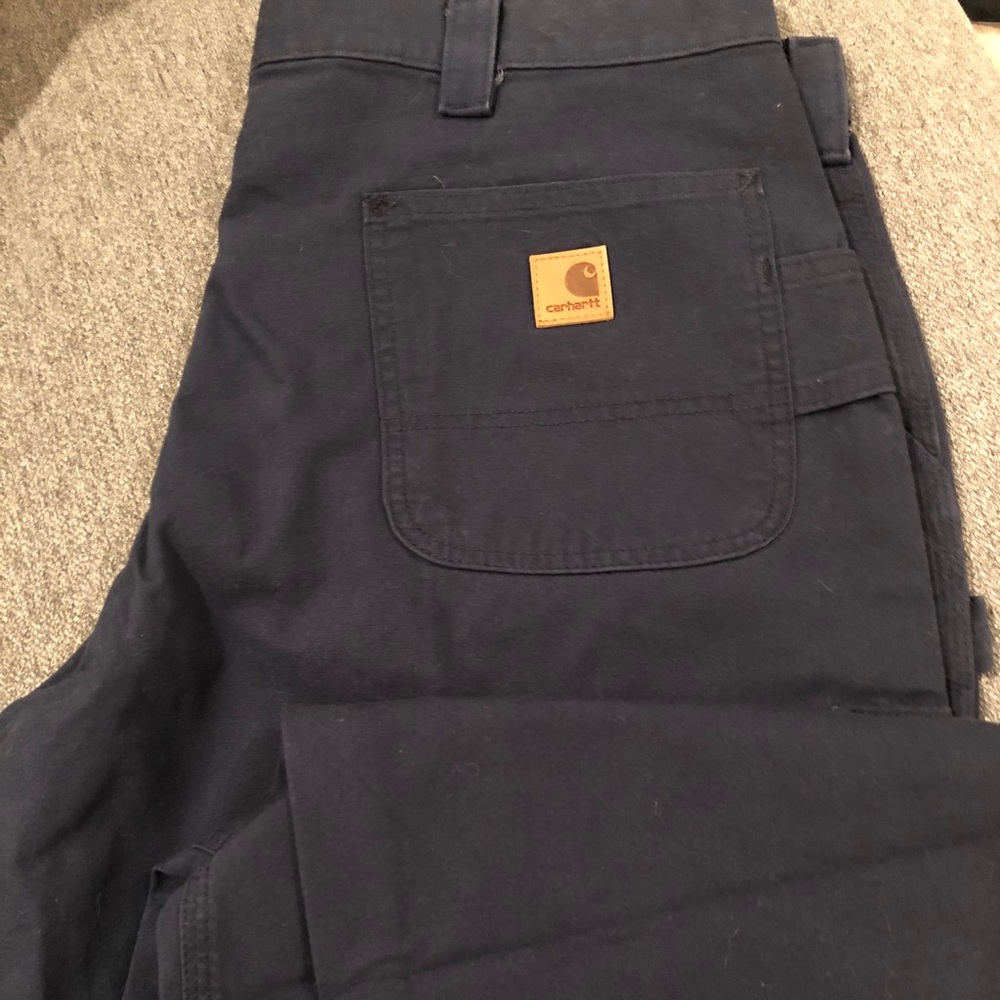 NEW Carhartt canvas work dungaree’s